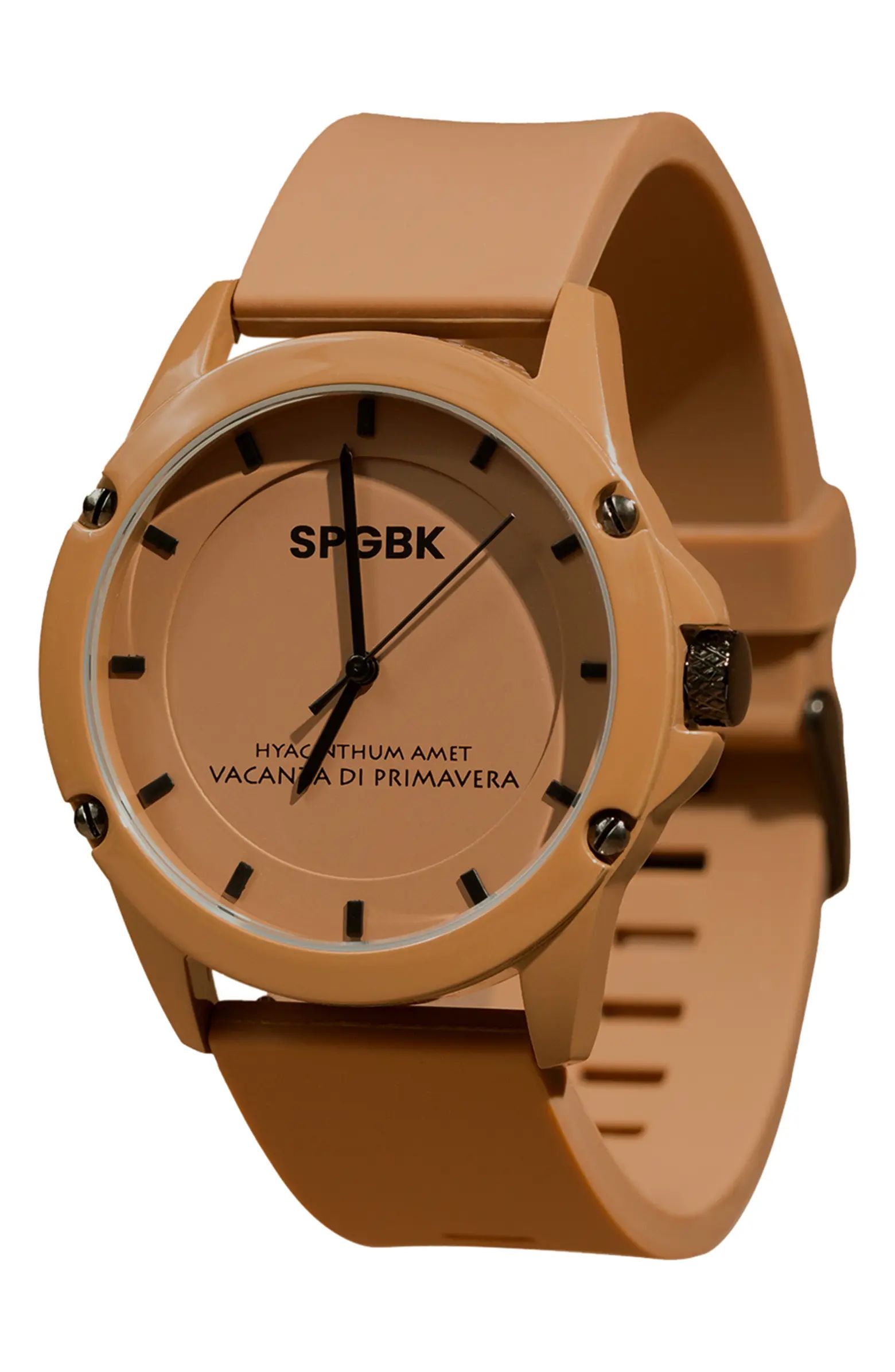 Sandhill Silicone Strap Watch, 42mm | Nordstrom
