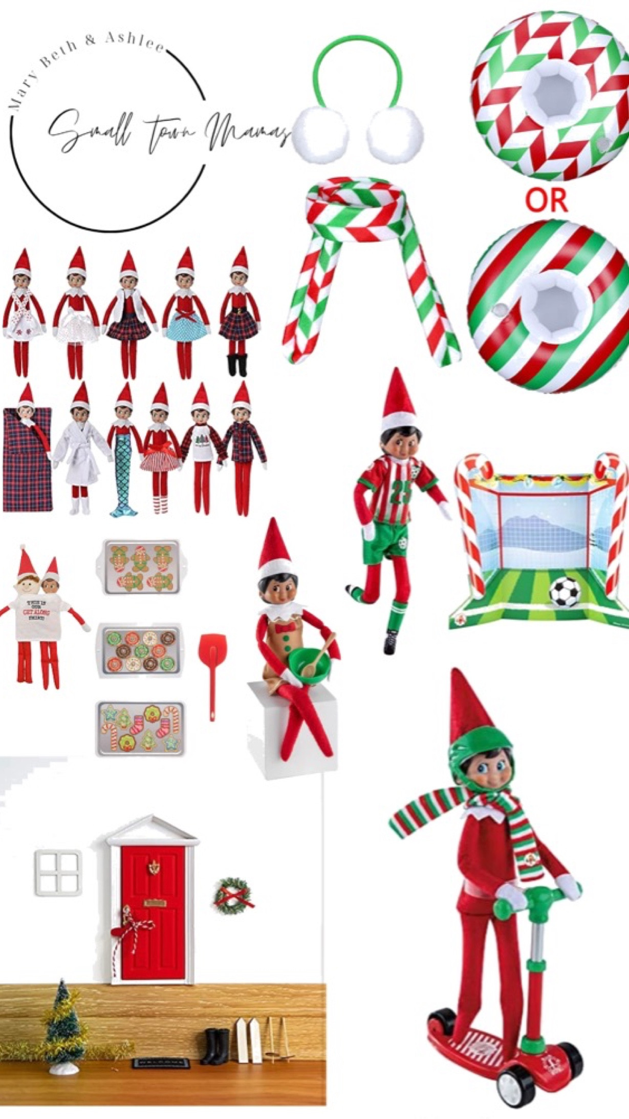 Grab your Elf on the Shelf accessories. Make coming up with your elf activities easy. Your kids will be impressed. 

#LTKkids #LTKfamily #LTKHoliday