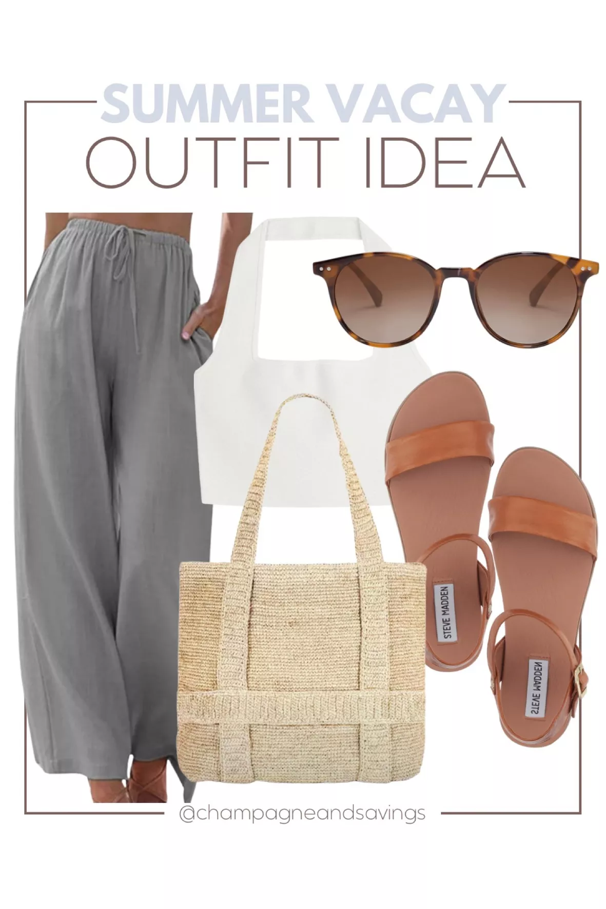 beach outfit  Summer fashion outfits, Casual outfits, Beach