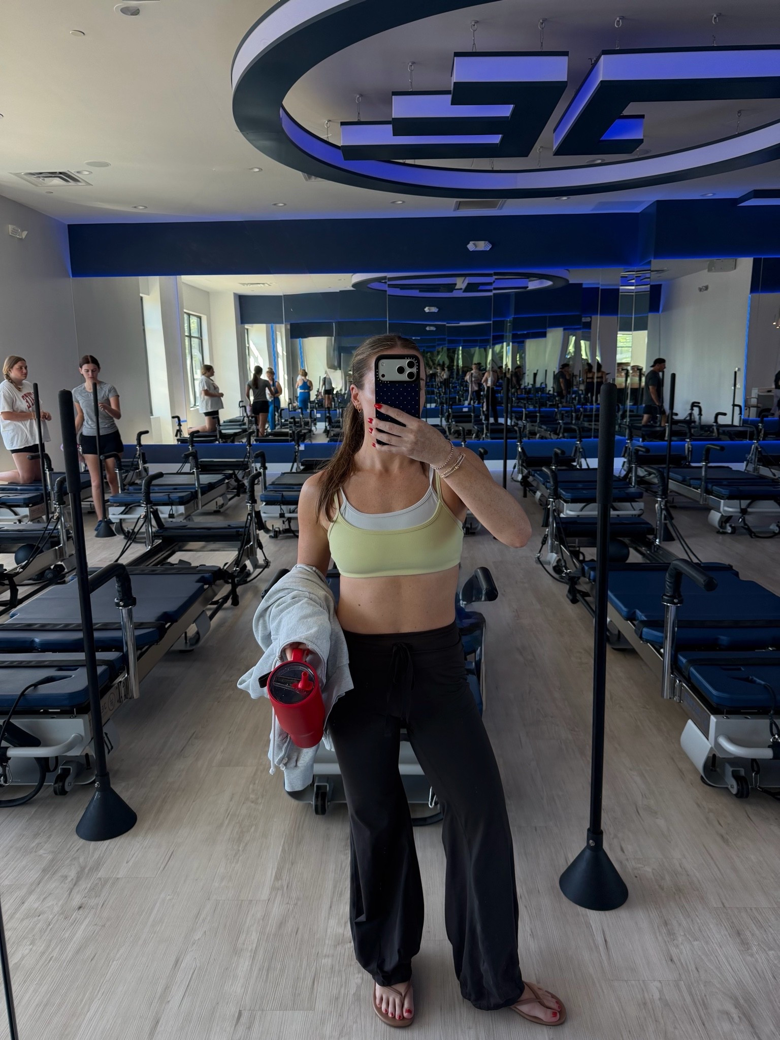 size small in bra 
XS in pants

#LTKfitnessgoals #LTKActive #LTKootd