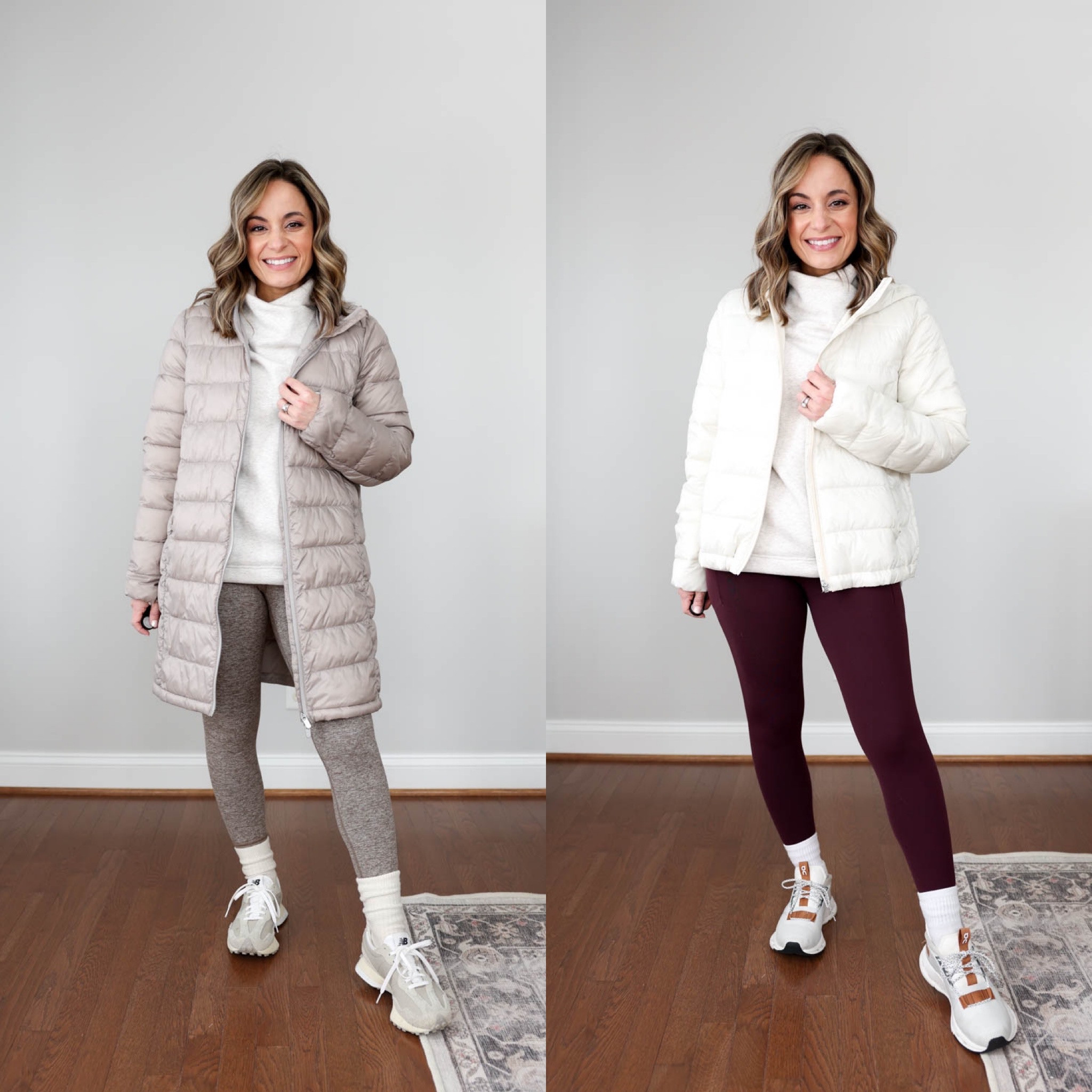 Cozy winter activewear from @athleta #athletapartner #powerofshe

Now through 1/21 you can get up to 70% off + 30% off sale!

Sizing:
Softluxe Leggings: Petite XXS Dovetail Heather
Cozy Karma Twist Sweatshirt: XXS Toasted Brown Heather
Aire Puffer Parka: Petite XS Feather
Aire Puffer Jacket: Petite XS Bone
Salutation Stash Leggings: Petite XS Spiced Cabernet

I’m 4’10”, and my bust, waist, and hip measurements are 32″, 24″, and 36″. My inseam is 25″ (the measurement from the inside of my leg to my ankle bone). 

 #LTKActive
