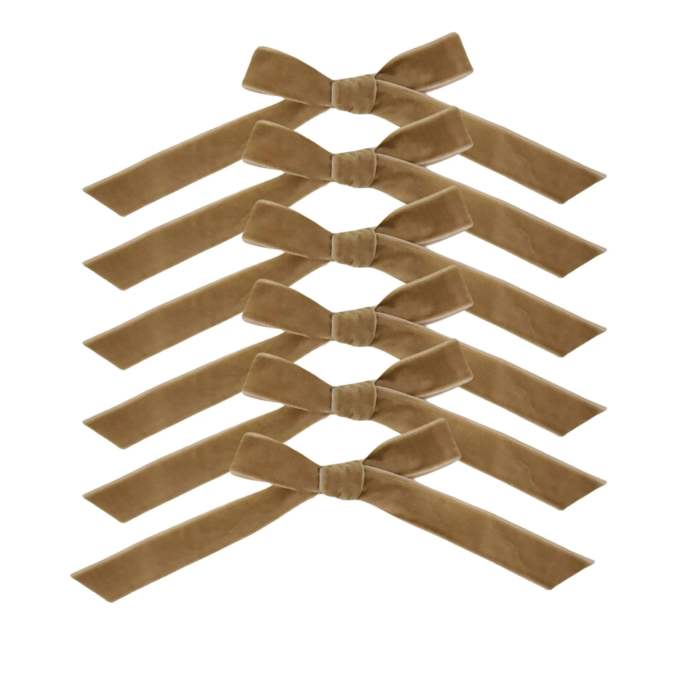 Fraiche(No ratings yet)|Write a review FRAÎCHE Christmas 6 Count Velvet Bow Set, Brown Current p... | Walmart (CA)