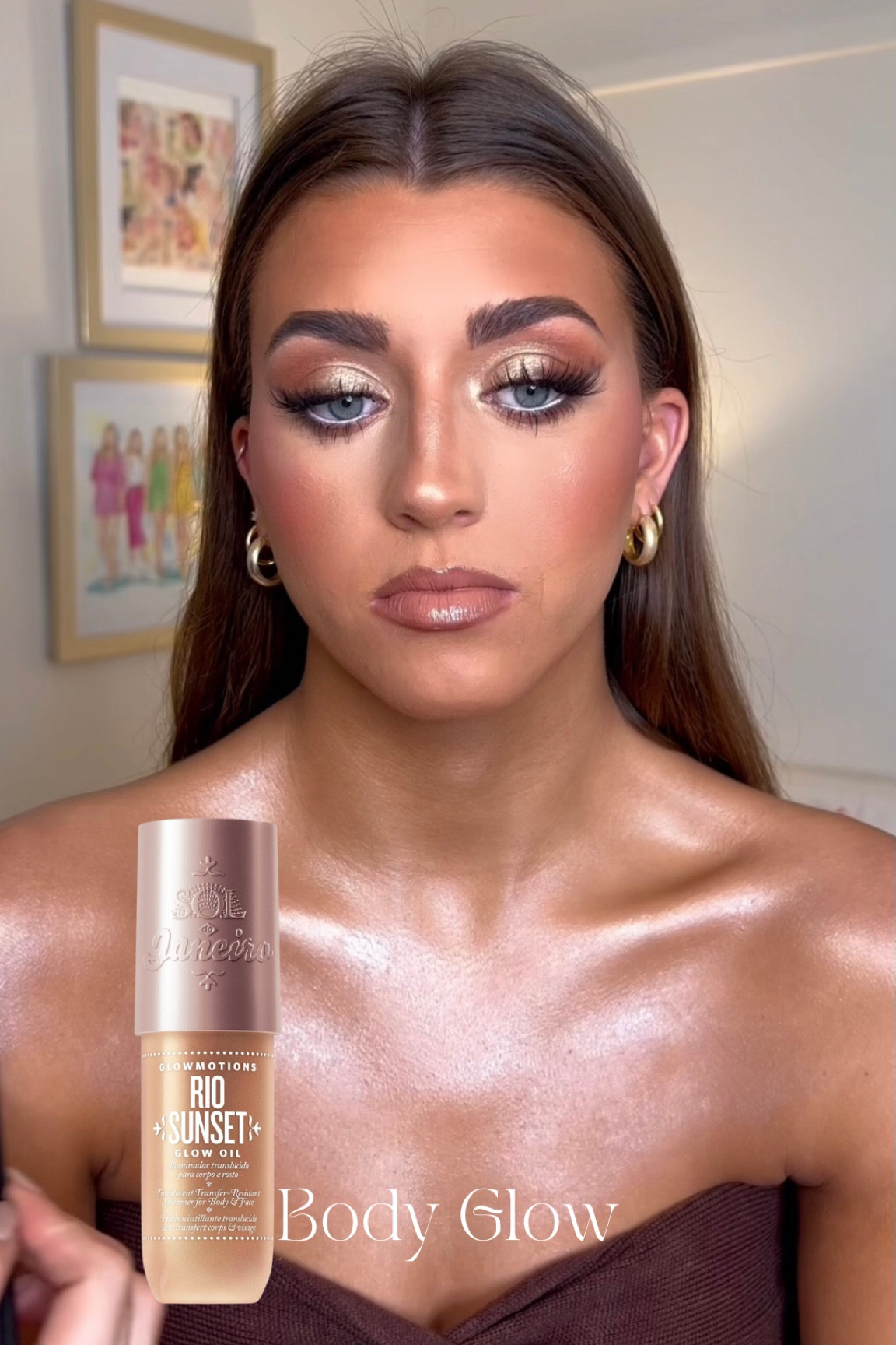 The body glow I use on all of my clients!!✨ And it smells AMAZING!!! Linked 2 options in case it’s sold out through Sephora! 

#LTKfindsunder100 #LTKGiftGuide #LTKbeauty