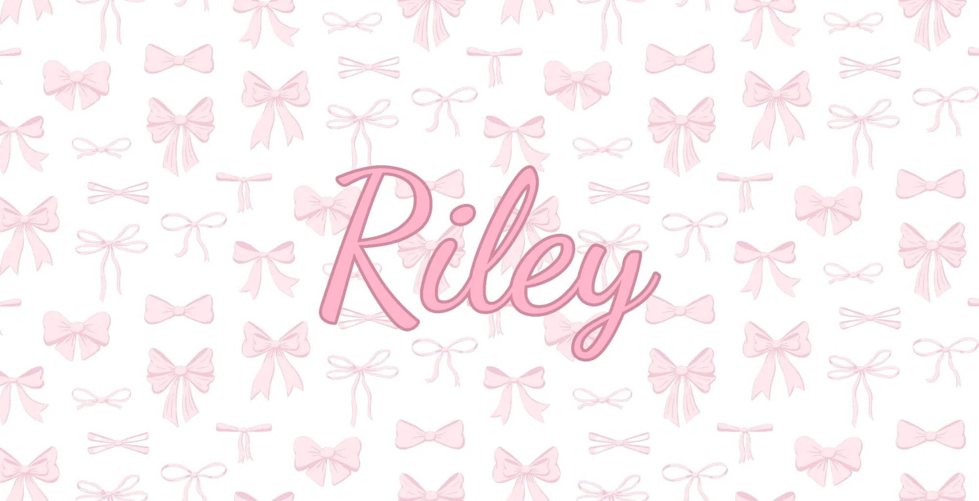 BOW PATTERN PERSONALIZED PREMIUM PREMIUM TOWEL | Highway 3