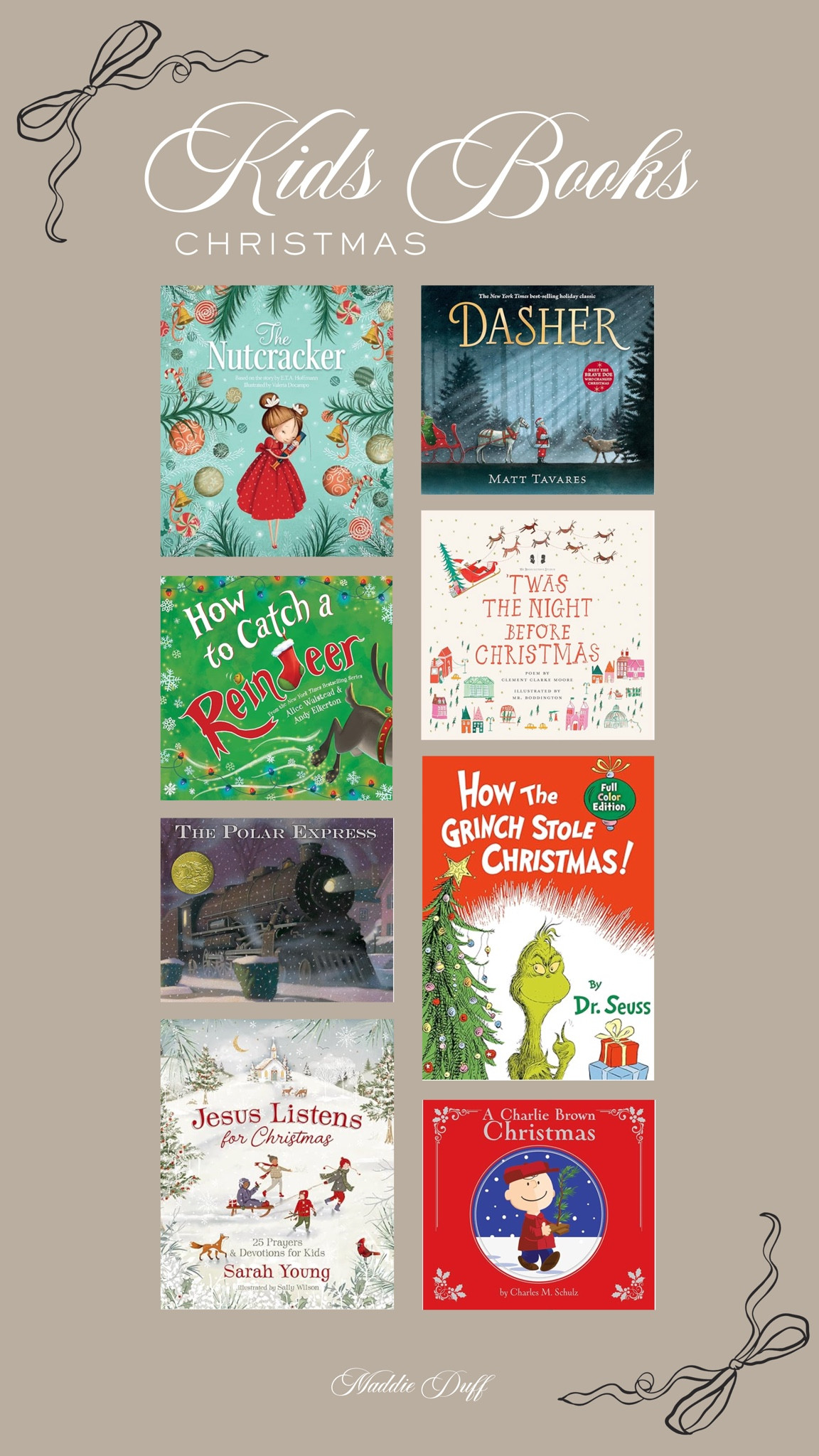 Kids Christmas books!

Amazon kids, kids books, Christmas books for kids 

#LTKHoliday #LTKGiftGuide #LTKKids