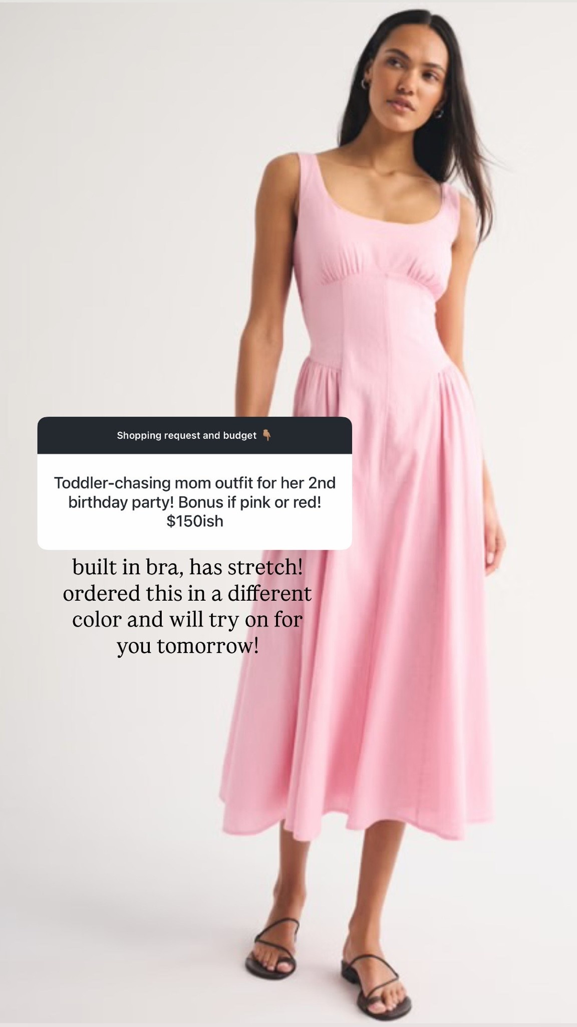 Summer dress that’s mom approved!

#LTKootd