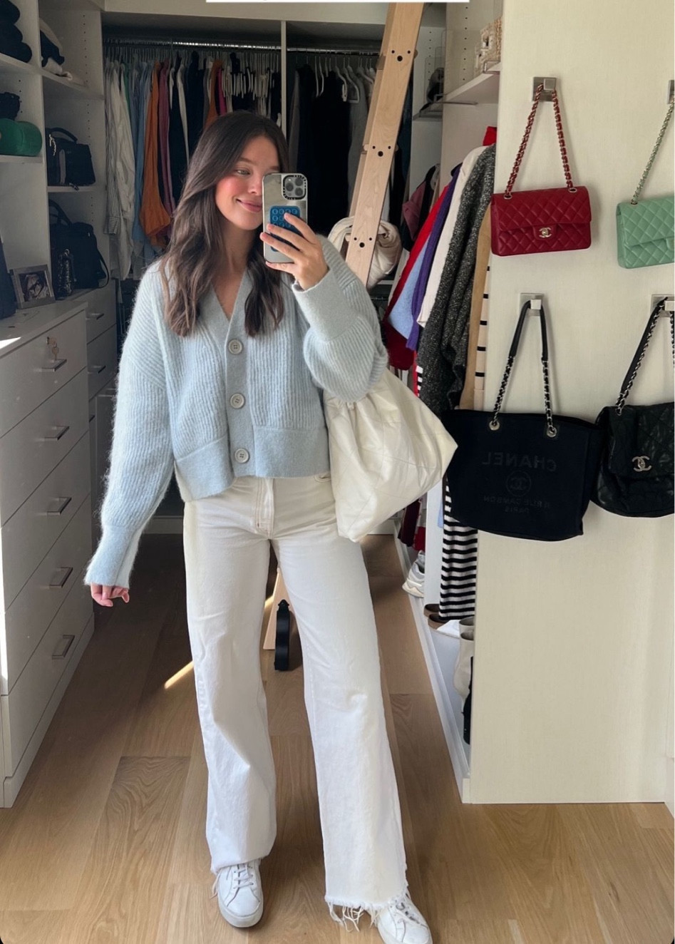 Todays OOTD! The light blue color of my sweater is sold out but i linked the other color ways! 

#LTKSeasonal #LTKHoliday #LTKCyberWeek