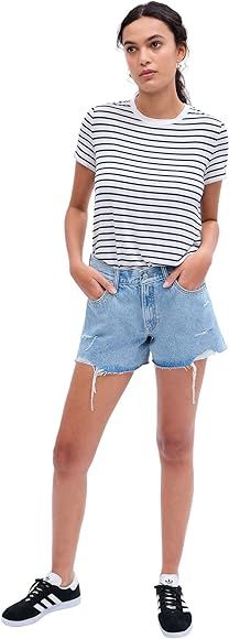 GAP Women's Mid Rise Stride Jeans | Amazon (US)