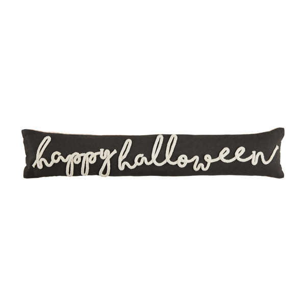 Happy Halloween Glow Skinny Pillow | Mud Pie