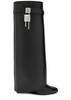 Shark Lock 90 leather knee-high boots | Harvey Nichols