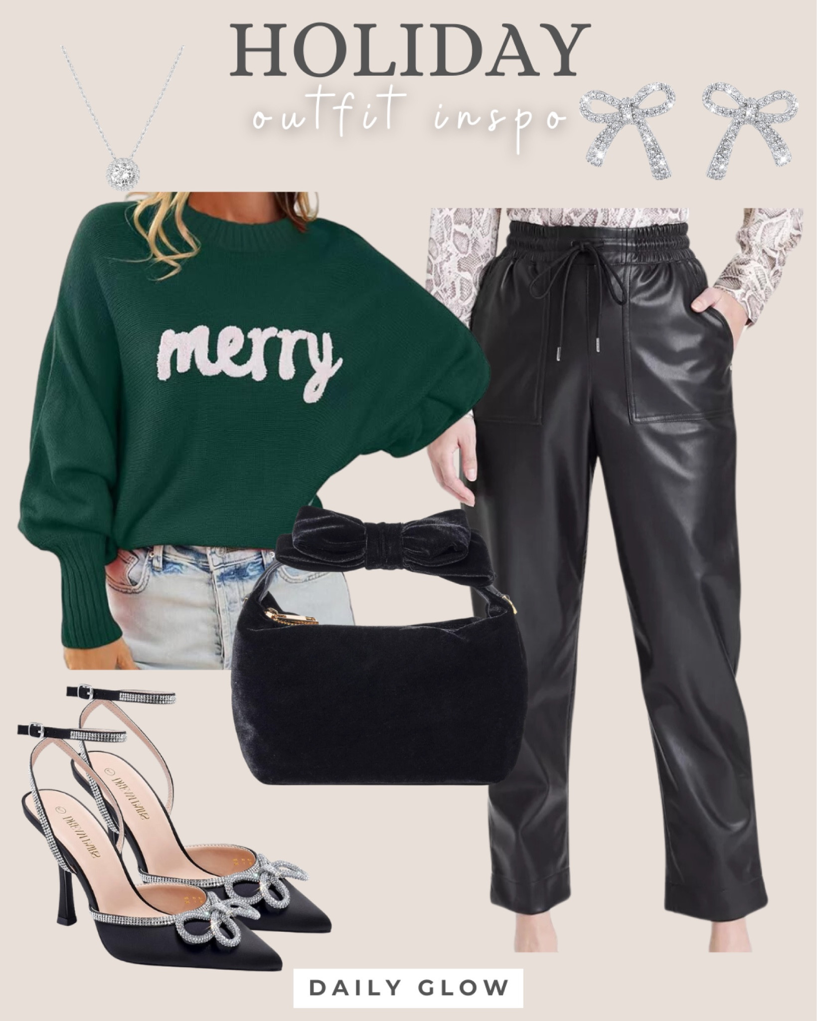 Holiday outfit inspo! 

Holiday outfit ideas, festive fashion, Christmas party looks, winter style inspiration, New Year’s Eve outfit, women’s holiday style, holiday party chic, glam Holiday outfit, Christmas outfit inspo, holiday fashion, casual chic holiday outfit, Christmas Day outfit, holiday outfit inspo, casual holiday outfit, chic holiday look

#LTKFindsUnder100 #LTKHoliday #LTKSeasonal