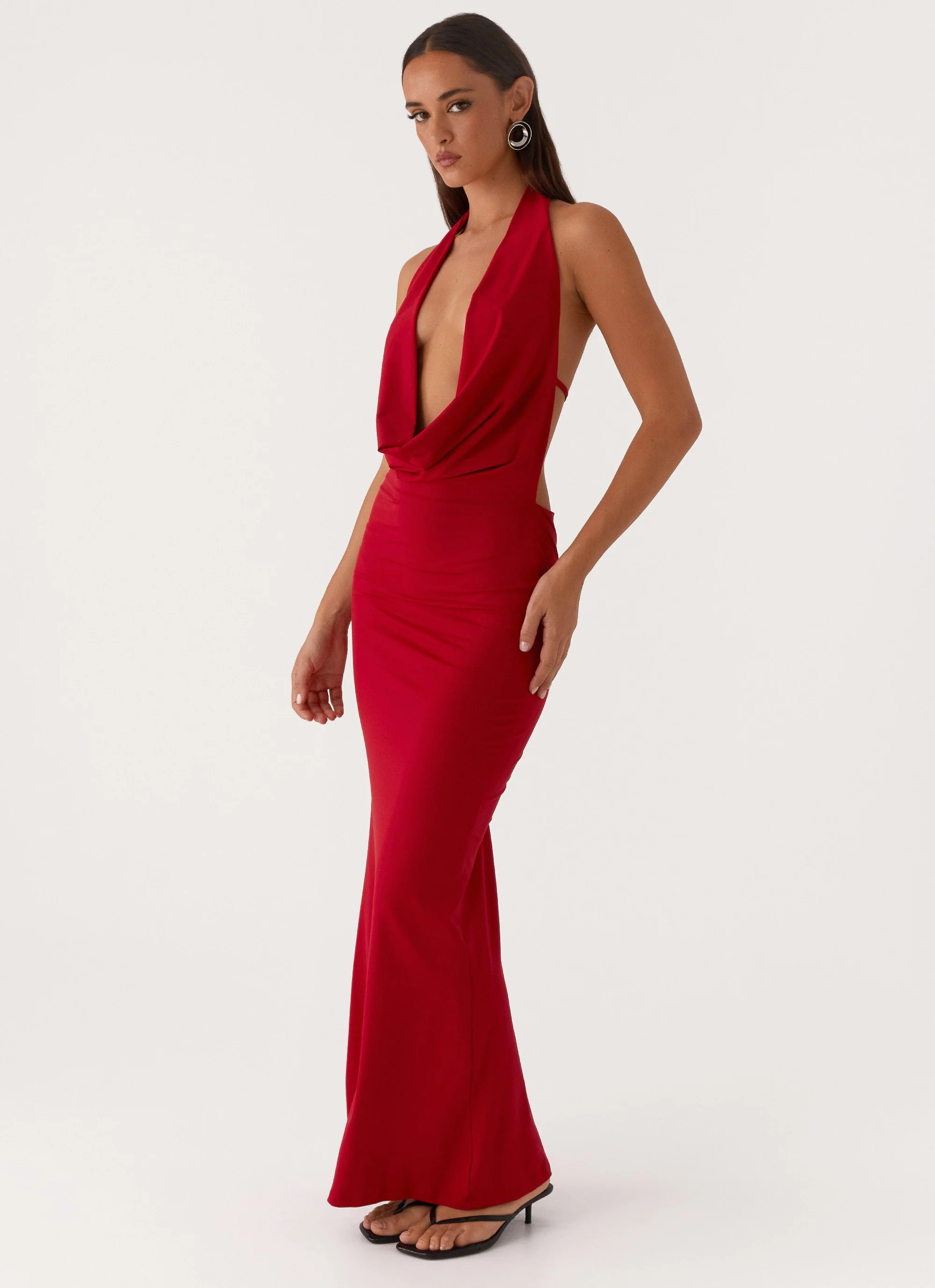 Dedicated Maxi Dress - Red | Peppermayo (Global)
