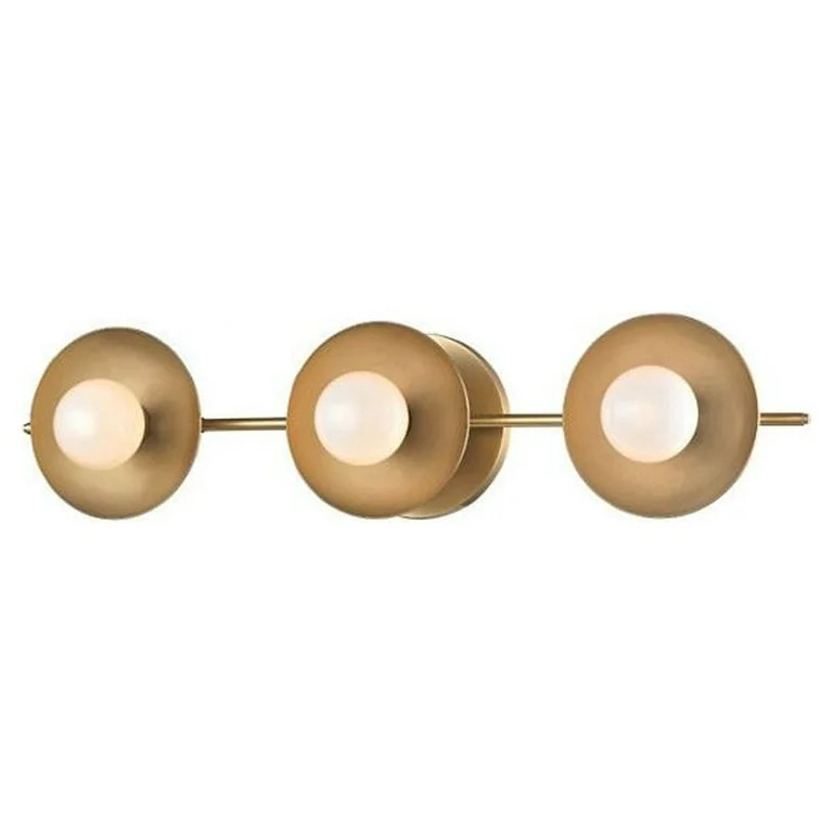 Hudson Valley Lighting 9803 Julien 3 Light 20" Wide Led Bathroom Vanity Light - Brass - Walmart.c... | Walmart (US)