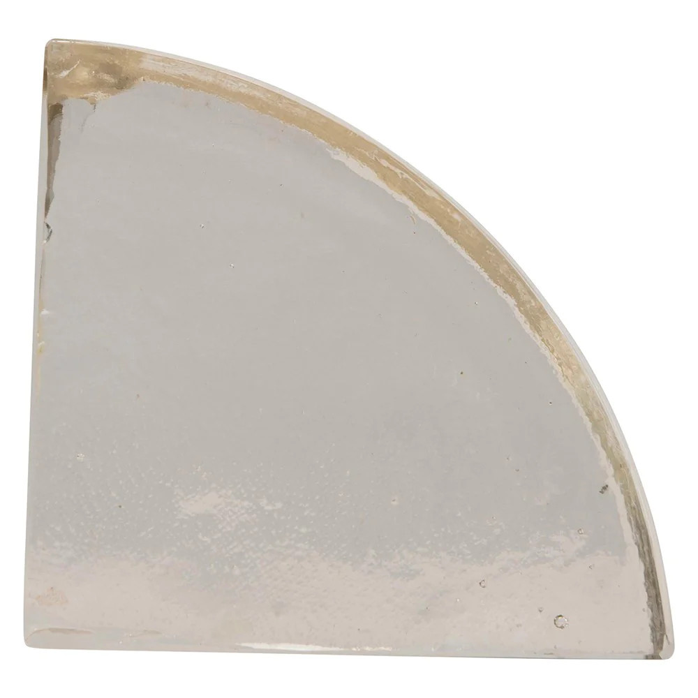 Clear Glass Bookend | Megan Molten