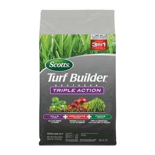 Turf Builder 26.64 lb. 8,000 sq. ft. Triple Action Southern Lawn Fertilizer | The Home Depot