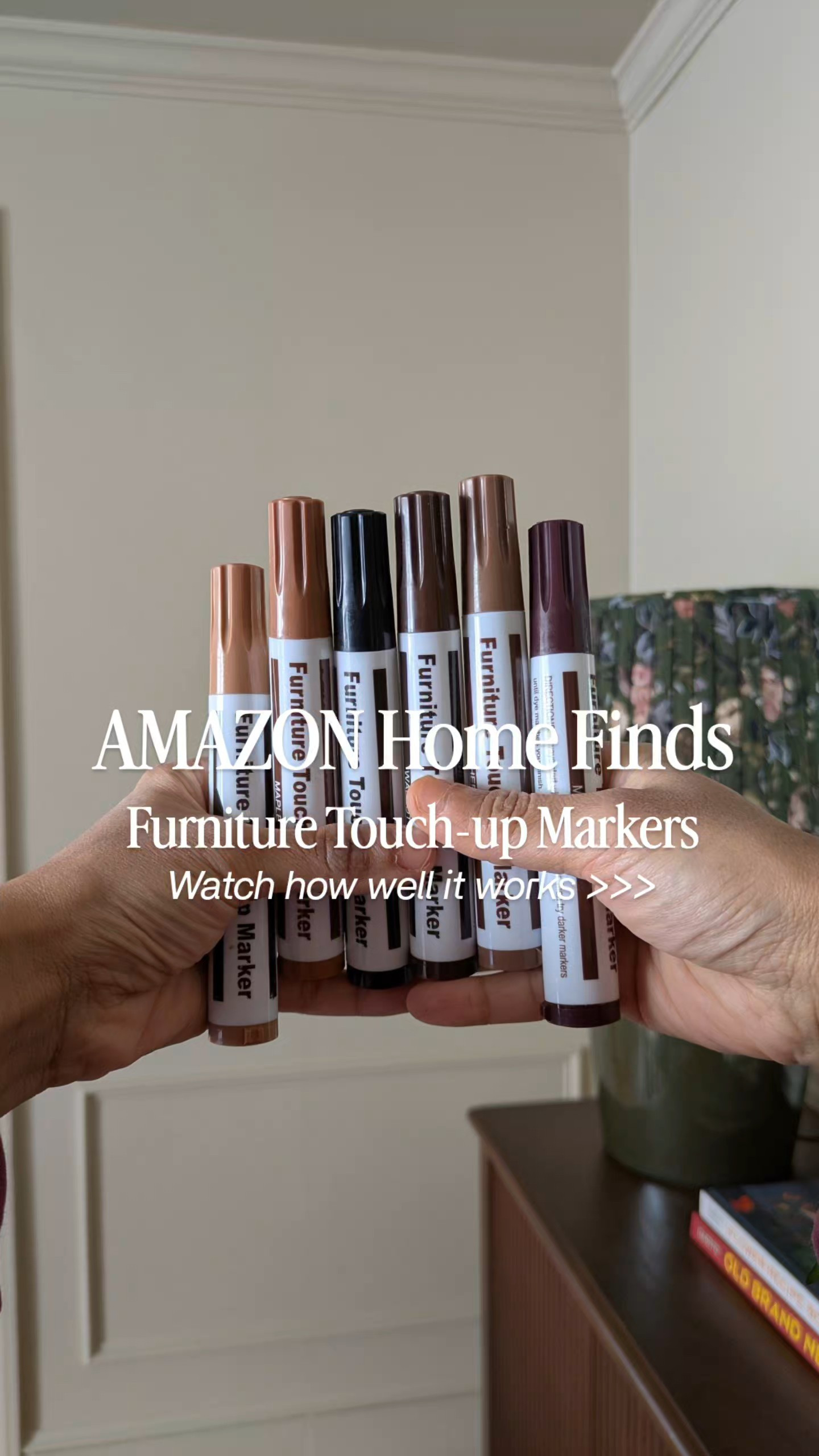 Perfect for touch-ups and repairs, these wood markers are a must-have for any home. They are great for stains, scratches and covering up imperfections on a wide range of furniture. 

#LTKHome