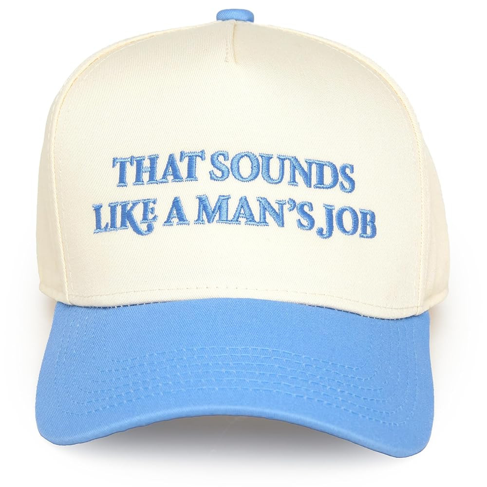 Funky Junque Vintage Canvas Snapback Hat - Adjustable 2 Tone Cap for Men Women - Put It On My, Co... | Amazon (US)