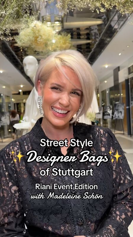 Street Style Designer Bags of Stuttgart Riani Event Edition