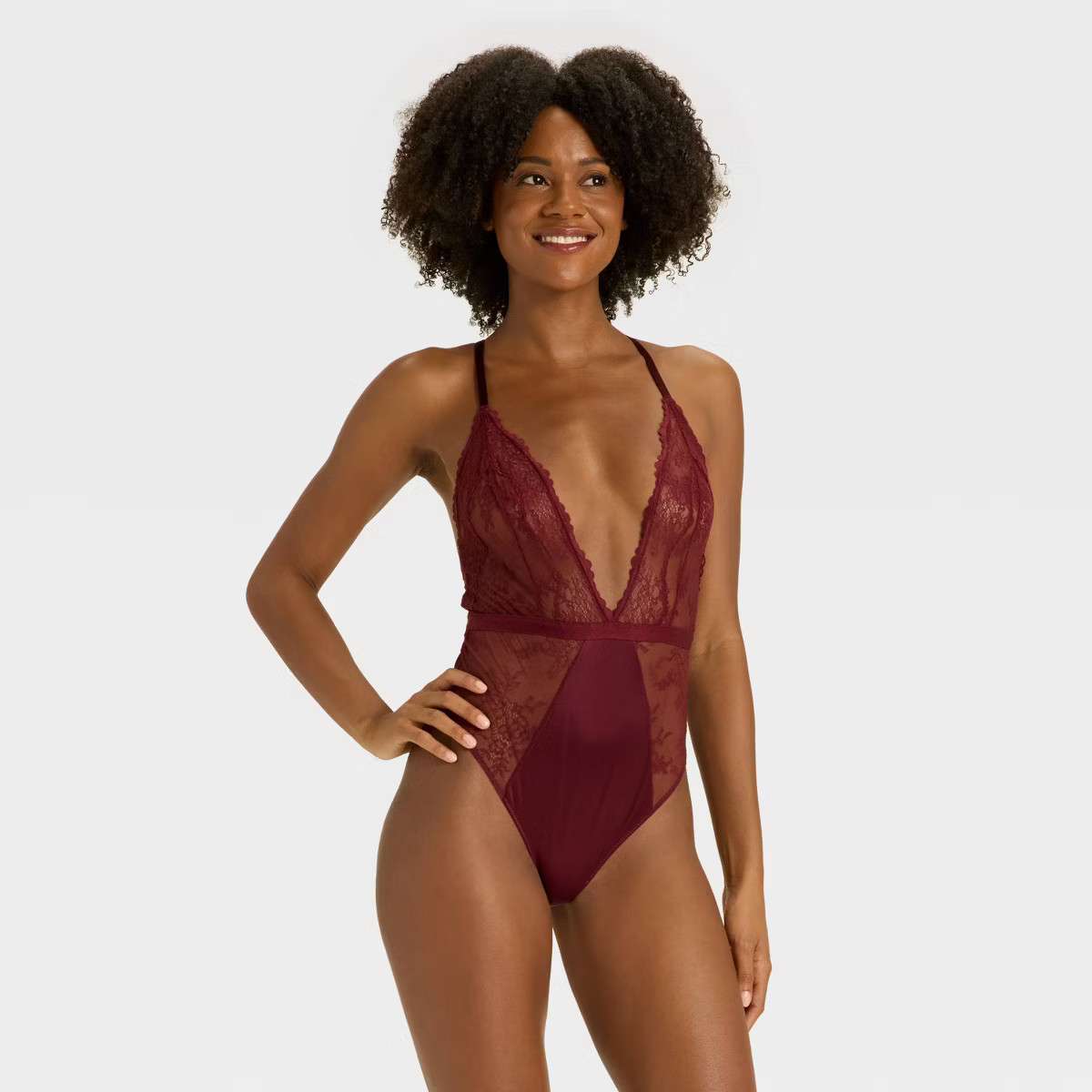 Women's Lace Unlined Lingerie Bodysuit - Auden™ | Target