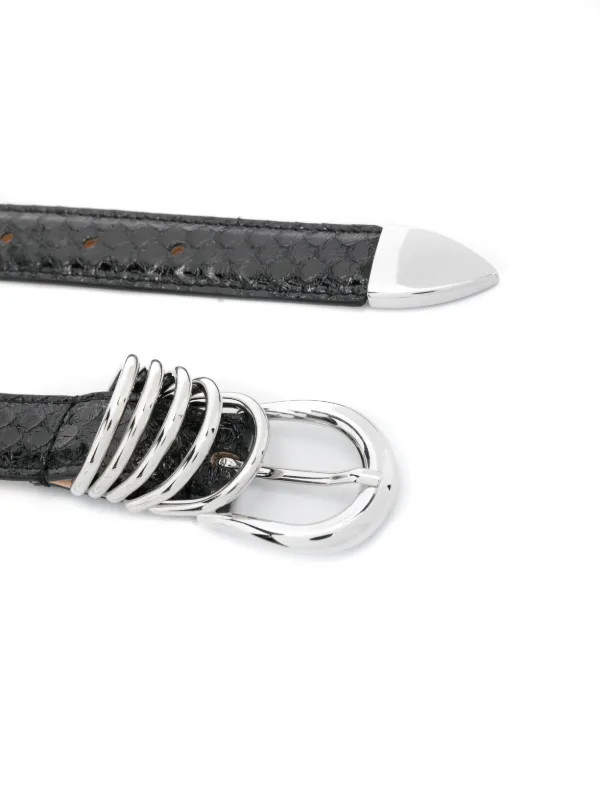 Déhanche Hollyhock Belt  | Black | FARFETCH UK | Farfetch Global