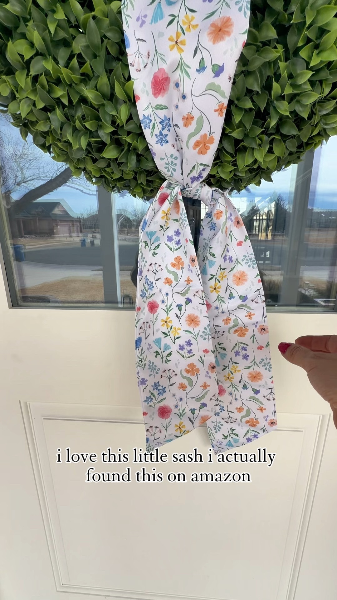 Spring porch touches! This sash is under $10!

Spring decor, home decor, front porch decor 

#LTKHome