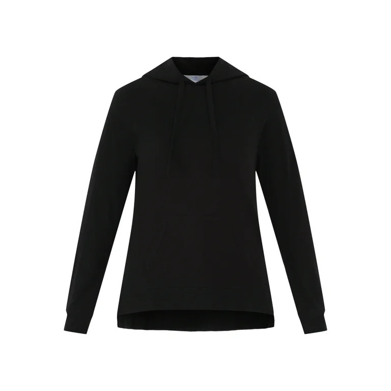 Time and Tru Women's Slub Jersey Hoodie, Sizes XS-XXXL | Walmart (US)