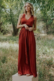 Roma Satin Maxi Dress | Baltic Born