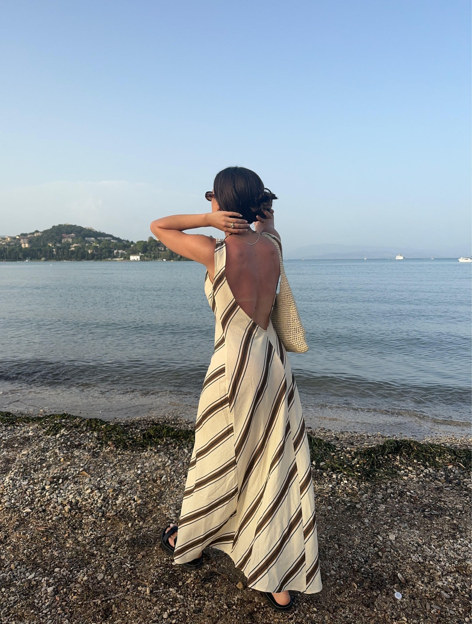 Vrg grl, Bobbies, Tala, summer outfit, holiday outfit, maxi dress, backless dress, summer dress, raffia bag, leather sandals, summer outfits, holiday outfits 

#LTKstyletip #LTKeurope #LTKsummer