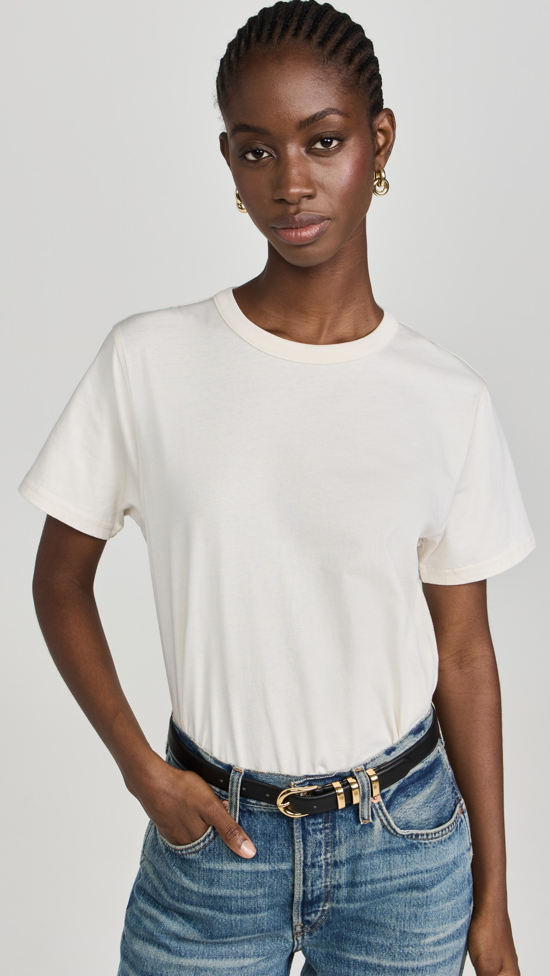 Sold Out NYC The Perfect Tee Cream S | Shopbop