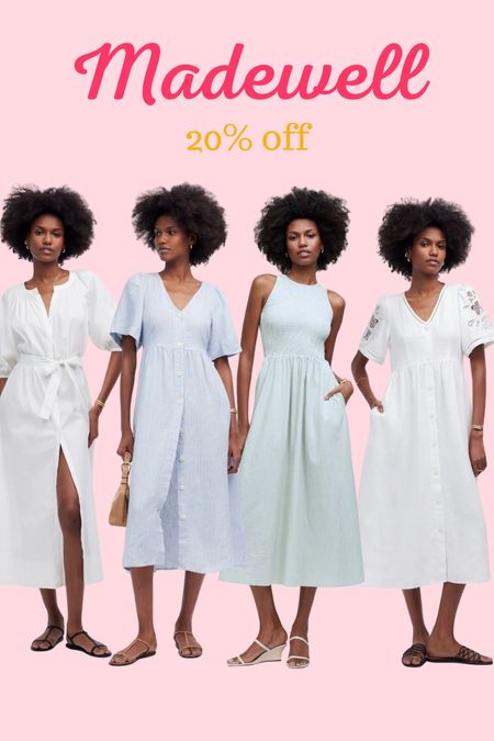 Don’t miss the Madewell sale! 20% off! These dresses are so pretty and perfect for summer. 

#LTKover40 #LTKxMadewell #LTKsalealert