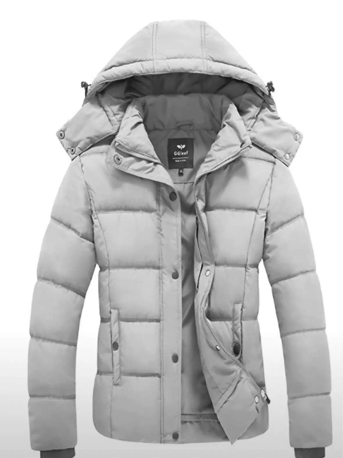  GGleaf Women's Warm Puffer Jacket Parka Winter Coats