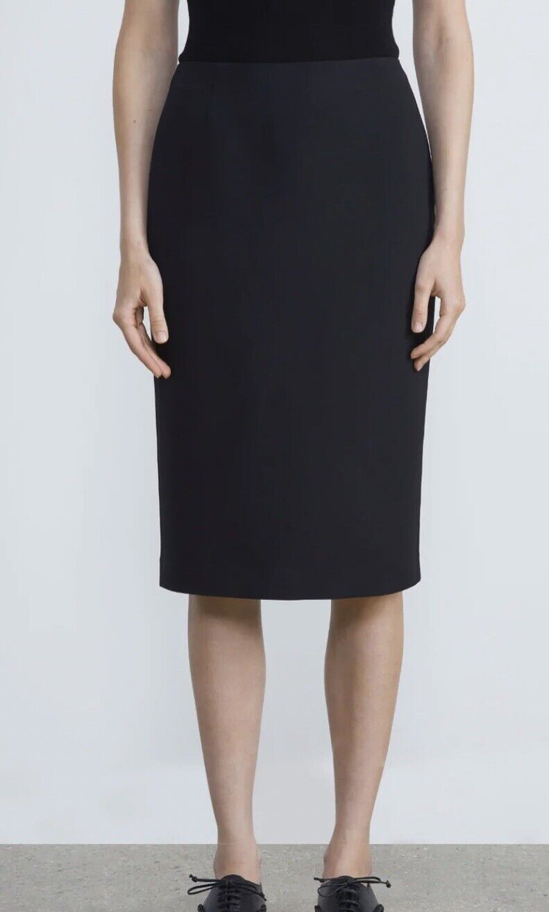 Lafayette 148 Black Pencil Skirt Size 6 | eBay US