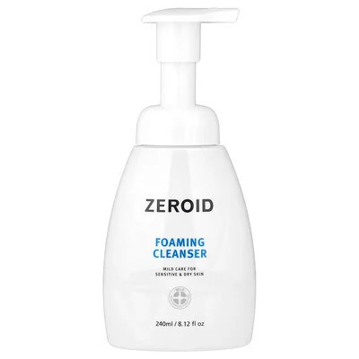 Zeroid, Foaming Cleanser, For Sensitive & Dry Skin, 8.12 fl oz (240 ml) | iHerb