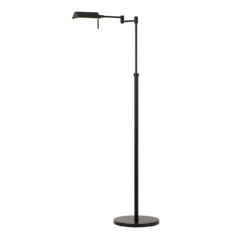 Dark Bronze Metal LED Pharmacy Floor Lamp | World Market
