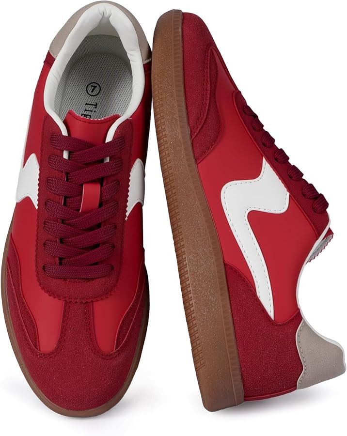 Sneakers for Women Business Casual Tennis Shoes Comfortable Lace up Slip on Women's Fashion Sneak... | Amazon (US)