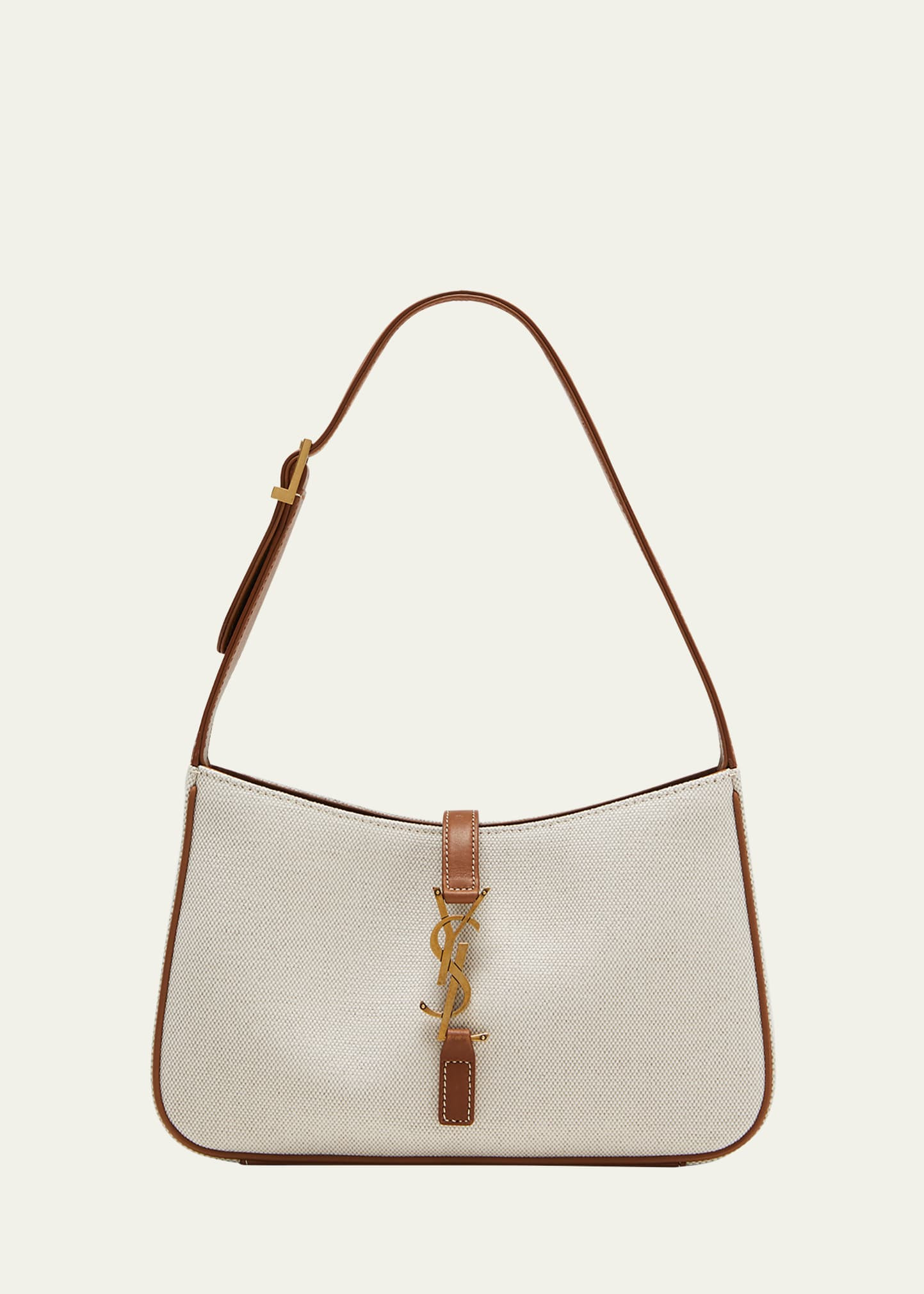 Le 5 A 7 YSL Shoulder Bag in Canvas | Bergdorf Goodman