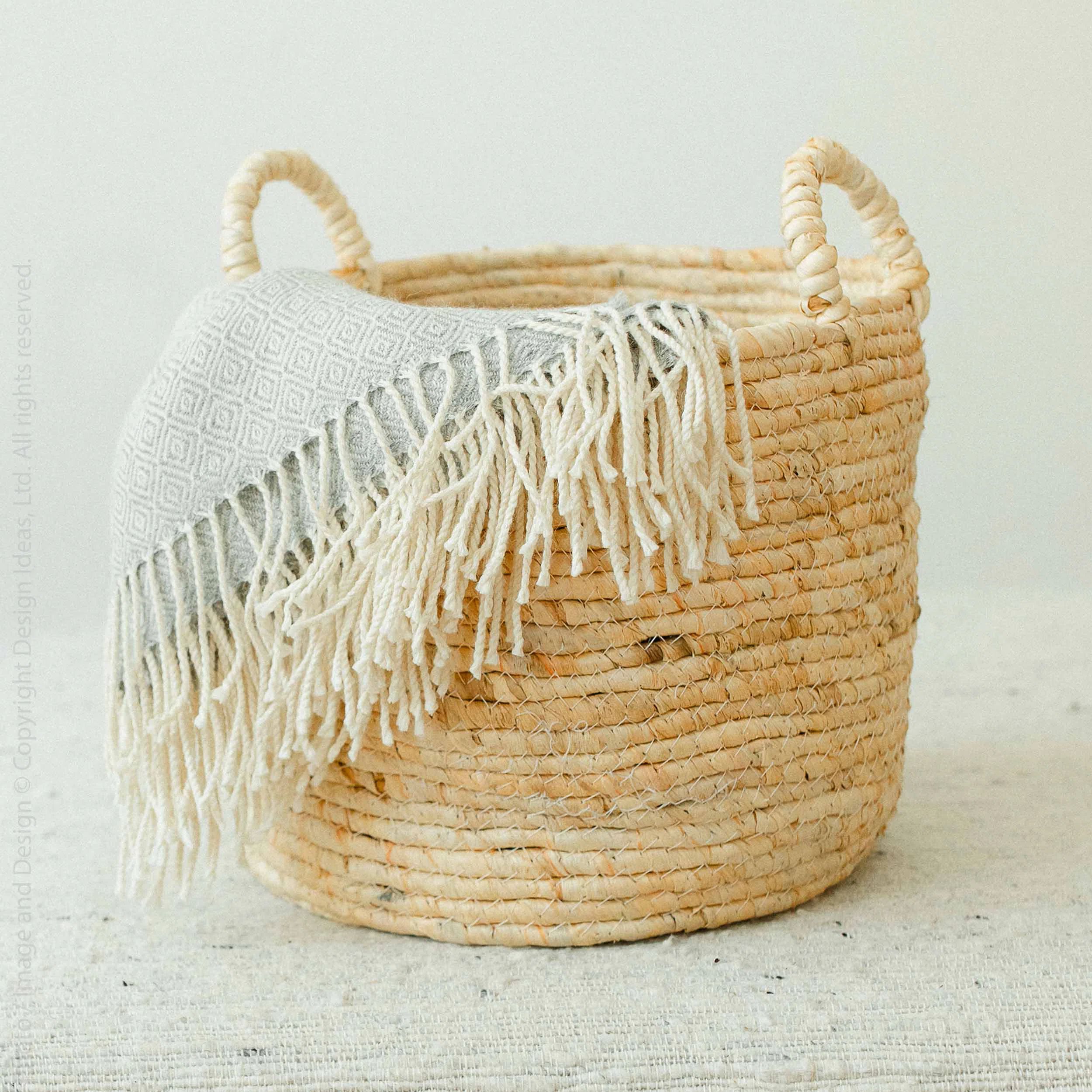 Beachcrest Home™ Crumrine Wicker Basket & Reviews | Wayfair | Wayfair North America