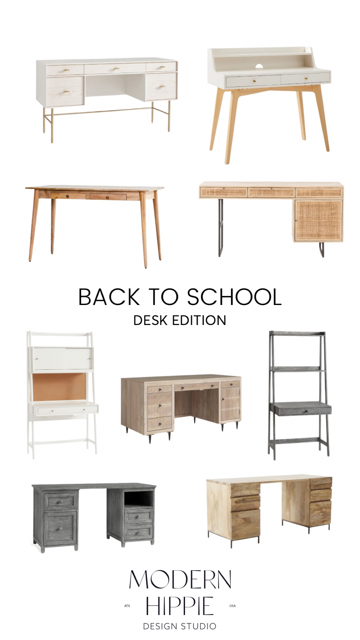 west elm x pbt Modernist Smart™ Storage Desk