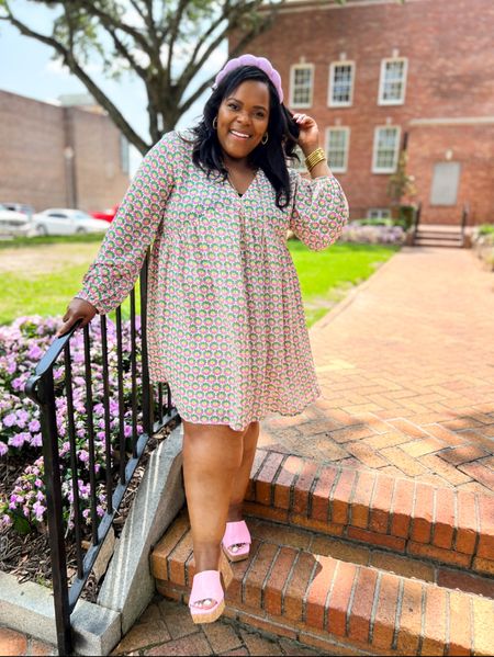 The cutest groovy + girly look! Wearing a size 1x in the dress 💖

#LTKstyletip #LTKcurves #LTKunder50