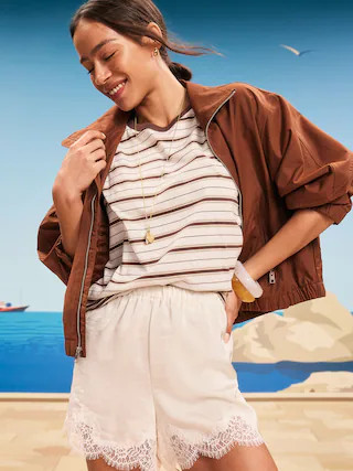 EveryWear Crew-Neck Striped T-Shirt | Old Navy (US)