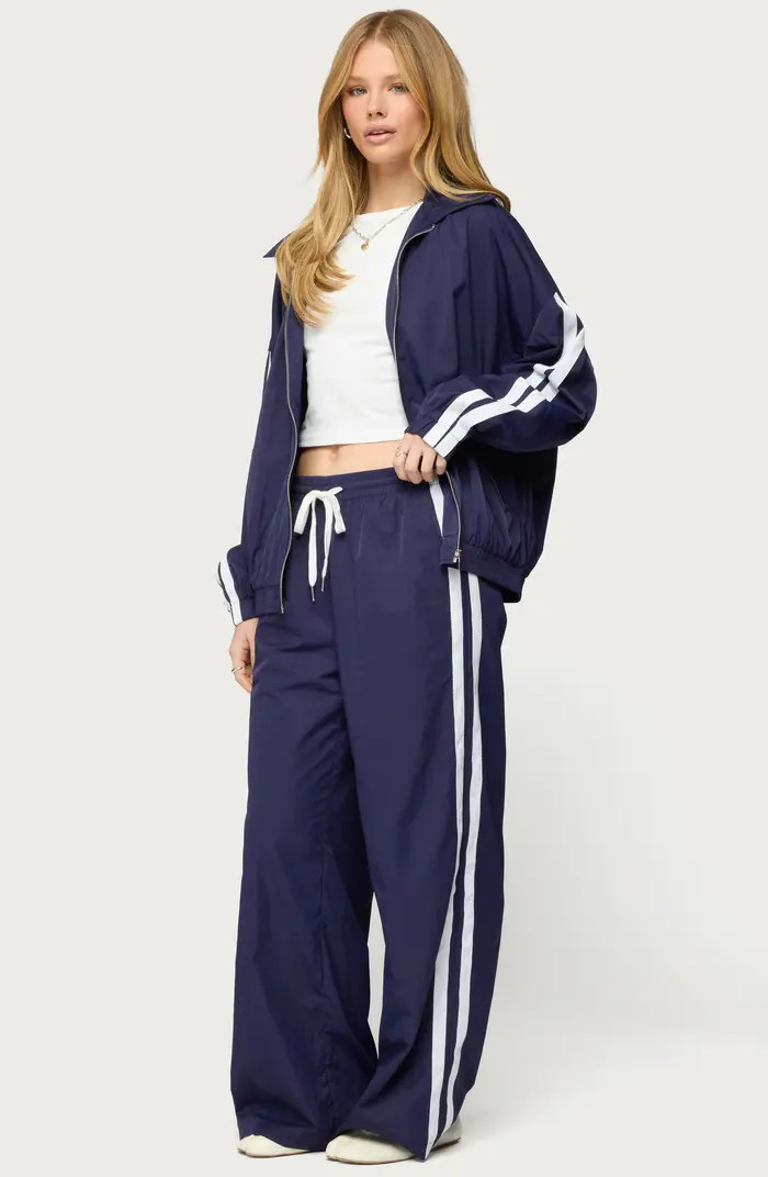 Kieran Tie Waist Track Pants | Nordstrom