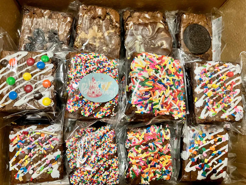 Birthday Brownie Box - Etsy | Etsy (Global)