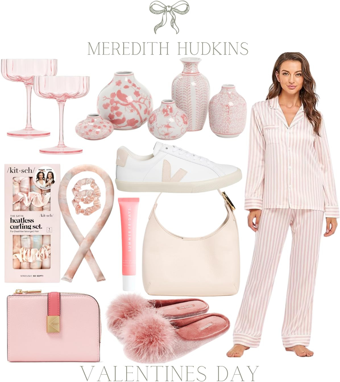 Khen Flower Vintage Wavy Petals Wave Glass Coupes 7oz Colorful Valentine's Day Cocktail Glasses, ... | Amazon (US)