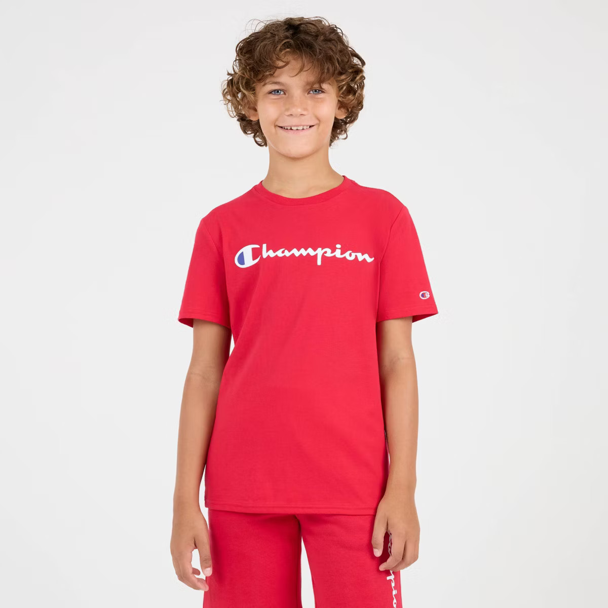 Champion Kids' Signature Graphic T-Shirt - Black L | Target