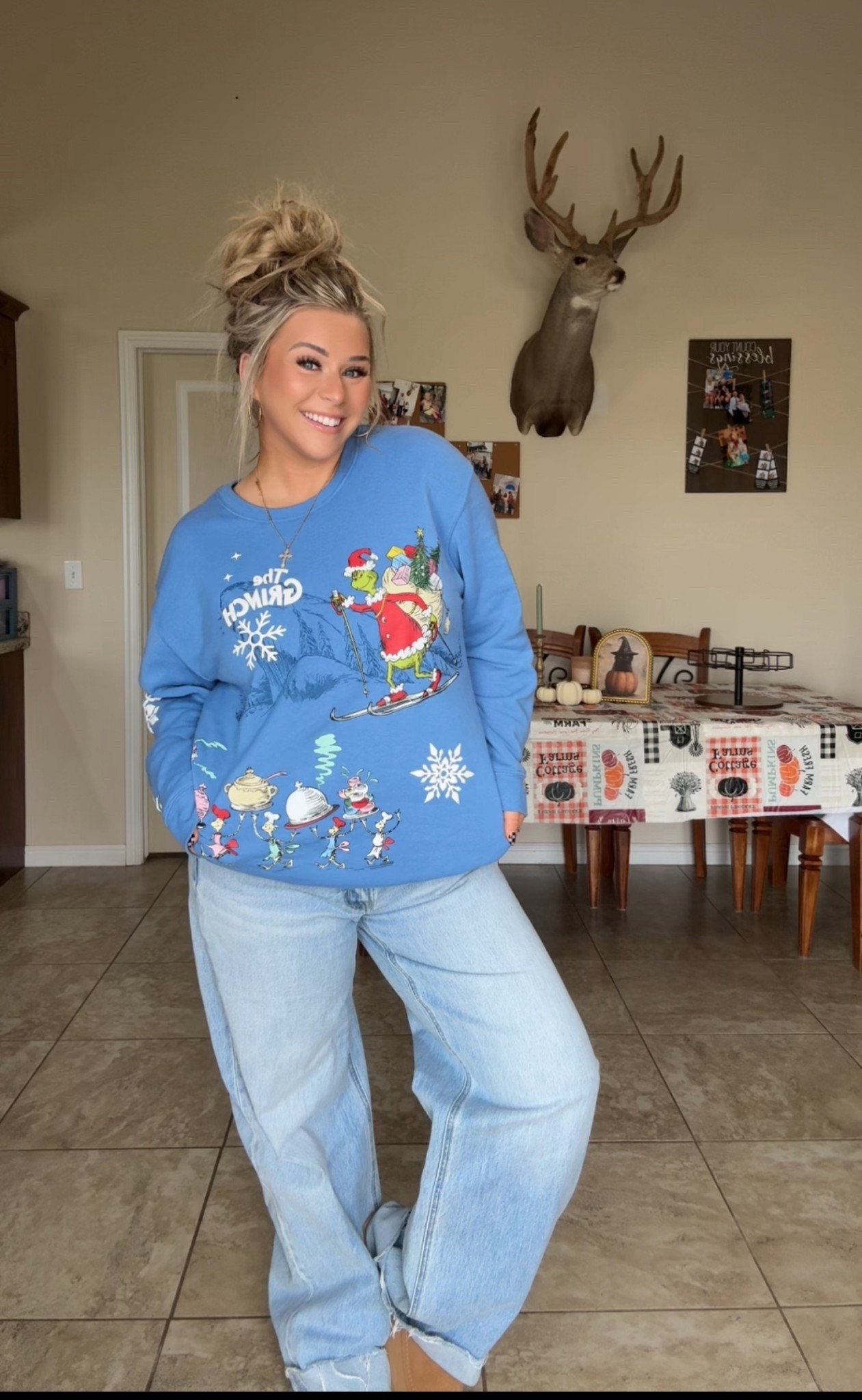 Grinch Christmas pullover #ut #kyygirl #ltk  #grinch #ltk #pullover