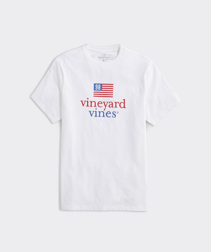 USA Whale Outline Short-Sleeve Tee | vineyard vines