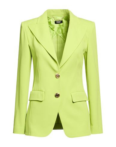 Liu •jo Woman Blazer Lime green Size 6 Polyester, Elastane | YOOX (US)