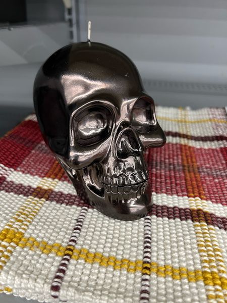 Skull Halloween spooky decor candle at Walmart 

#LTKhome #LTKfindsunder50