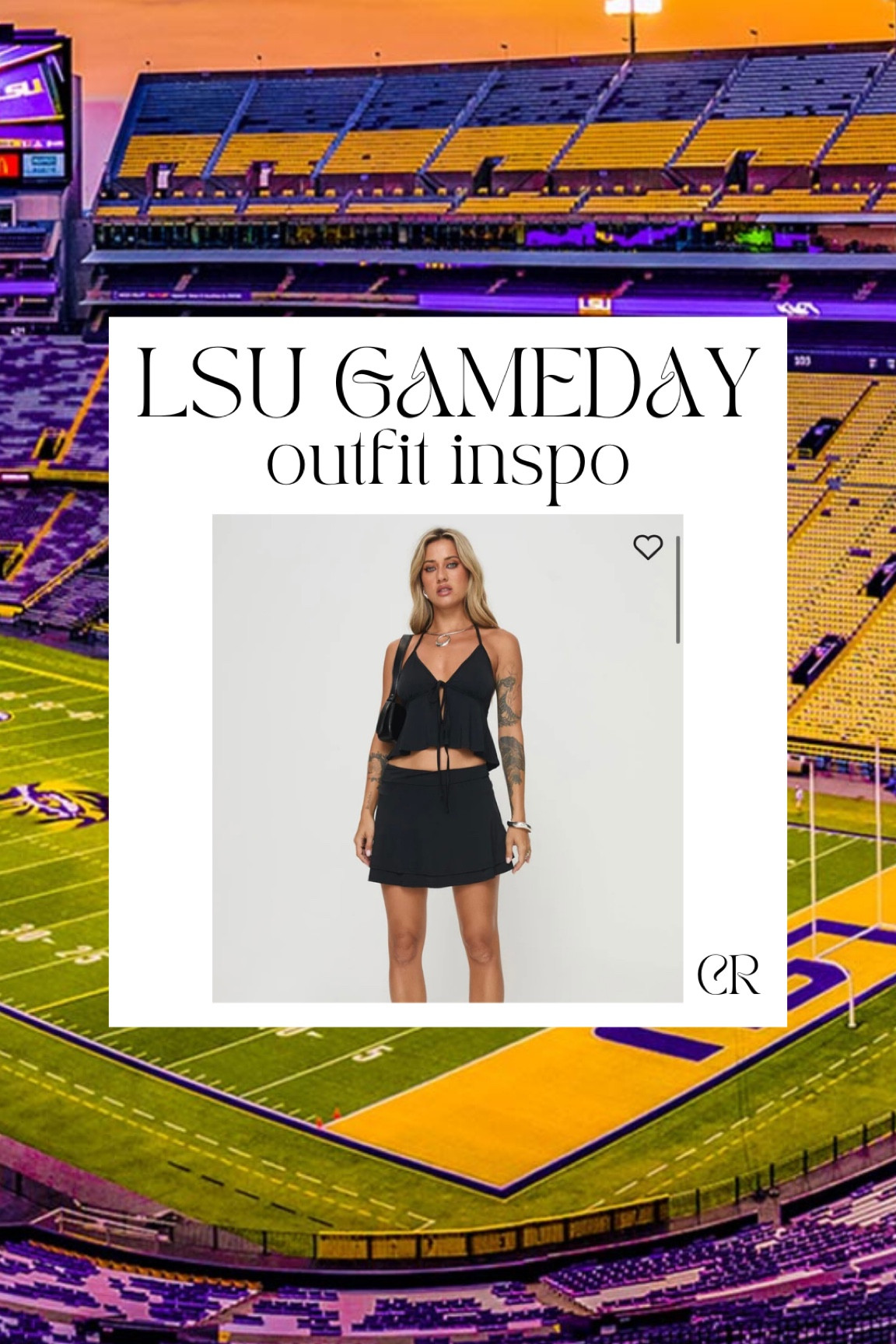 LSU COLLEGE FOOTBALL GAME DAY OUTFIT INSPO!!! 
#lsugameday #gamedayoutfitinspo
#lsu #collegeoutfitinspo #SECfootball 


#LTKStyleTip #LTKU