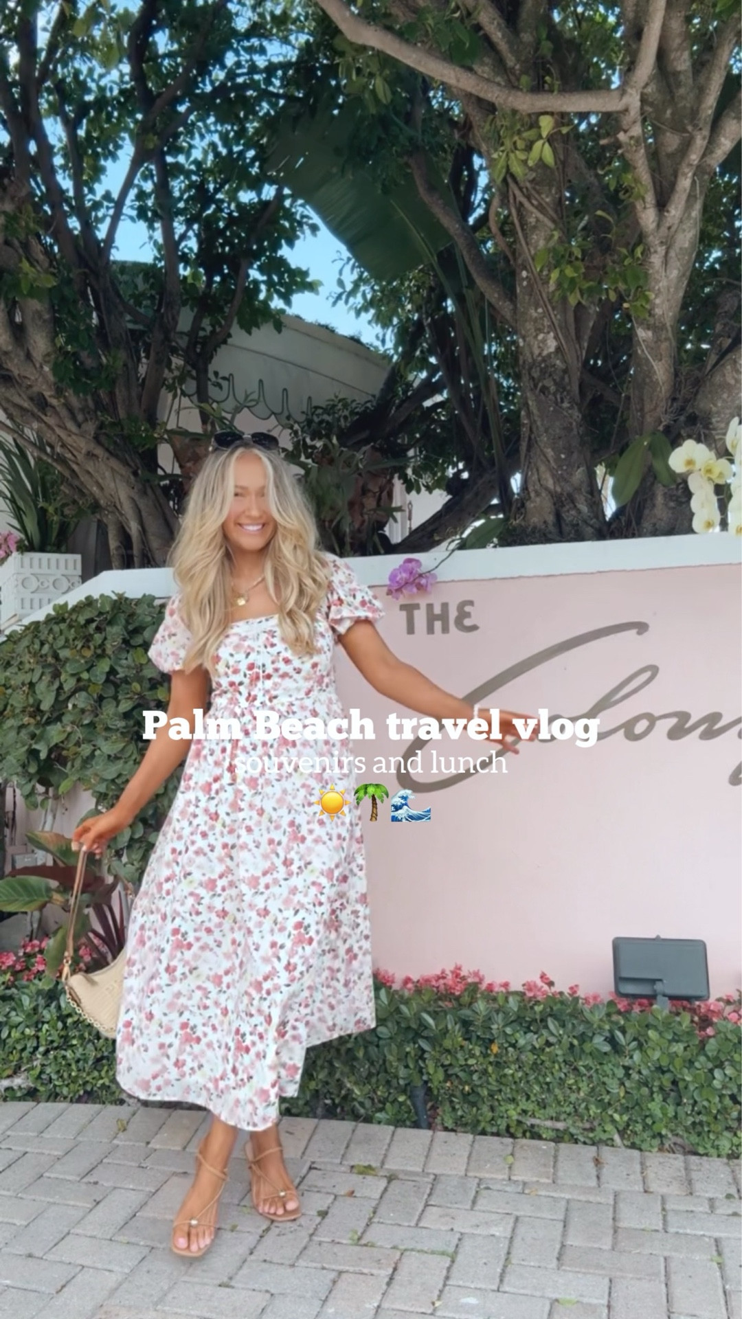 Affiliate links - I earn commission on purchases made through my links | Palm Beach travel vlog 🌴☀️🌊
I went out for a quick morning wander and somehow came back with “souvenirs” (lipstick + gloss, obviously 💄😂)… and then realized I packed way too many outfits sooo we’re doing an outfit change for lunch 😅
The pink dress felt very on theme for the hotel and I’m not mad about it!💕
Now it’s lunch outside, sunshine, and maybe some pool time with my book! 📖

Travel vlog 

#LTKvlog #LTKstorytime #LTKTravel